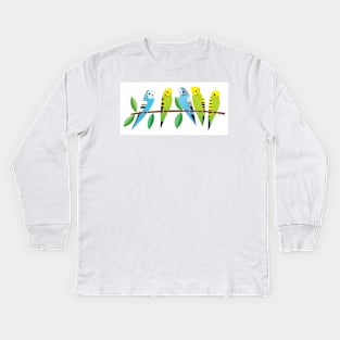 Budgies Kids Long Sleeve T-Shirt